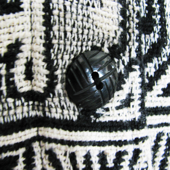 CHICO's DESIGN AZTEC Tapestry Jacket Sz 0 - Picture 4 of 8